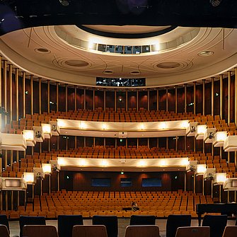 Blick in den Zuschauerraum - Opernhaus Wuppertal